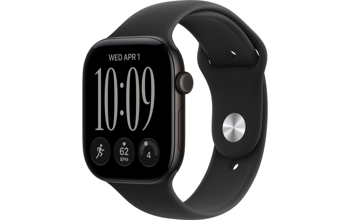 Apple Watch Series 12 46mm, GPS, Black Alu, Black SP Band M/L