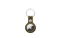 Apple AirTag Fine Woven Key Ring Dark Olive