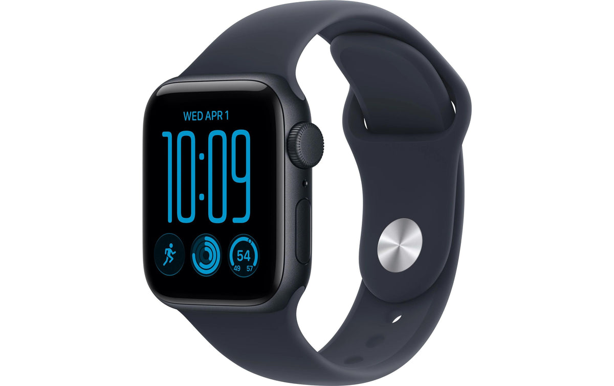 Apple Watch SE 3 40mm, GPS, Midnight Alu, Blue SP Band S/M