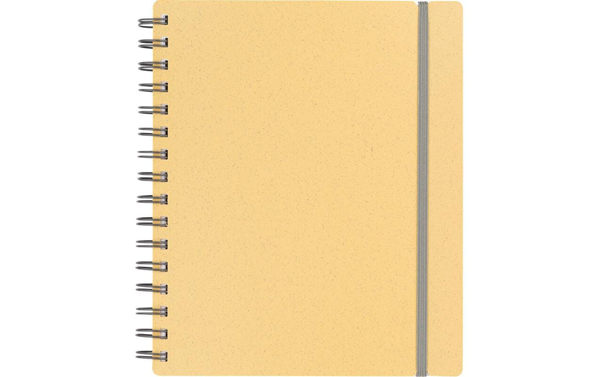 Kolma Notizbuch Weizenstroh A5 100 Blatt, 80g/m2, kariert, beige
