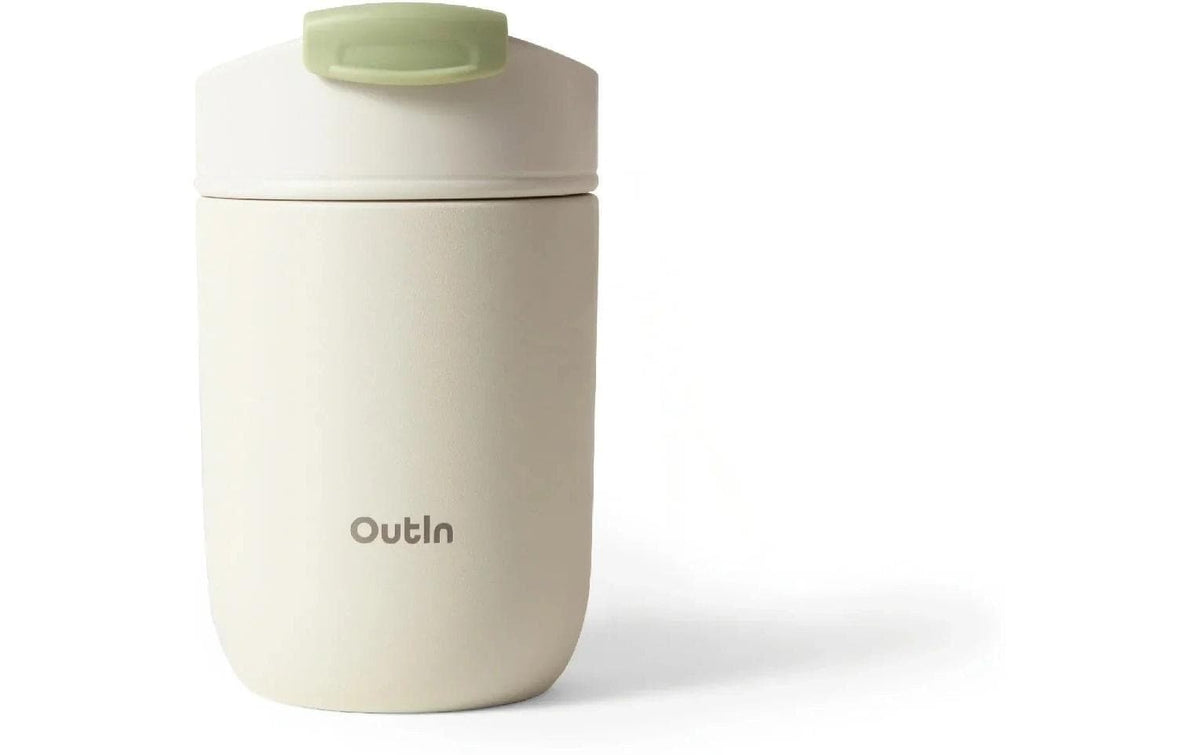 OutIn Travel Tumbler Sandweiss 350ml Vakuumisolierter Edelstahlbecher