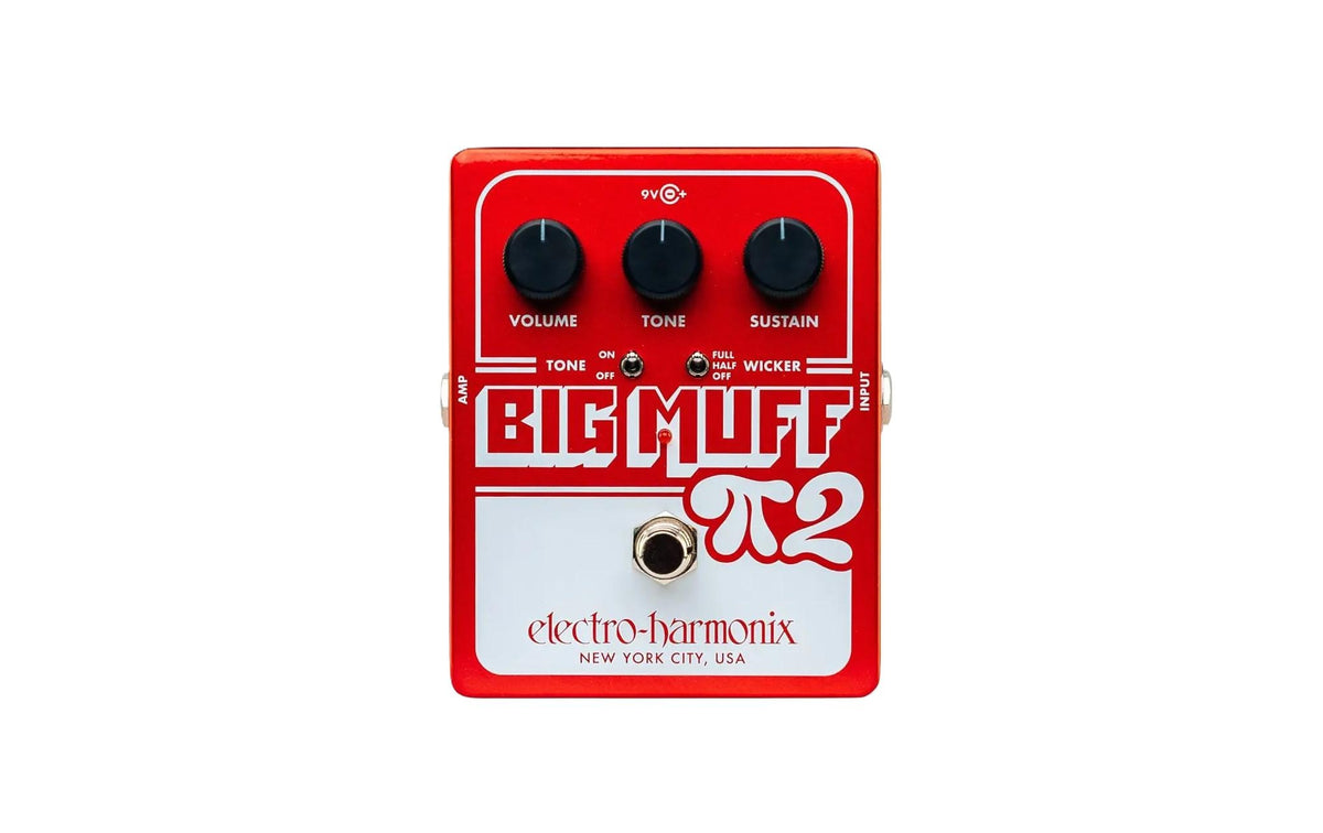 Electro-Harmonix Big Muff Pi with Tone Dual Op-Amp Fuzz Distortion Sustainer