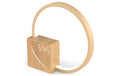 YUWANET  Lichtwecker Yuloop, Nature 25x7x24.5 cm, ABS, Netzkabel