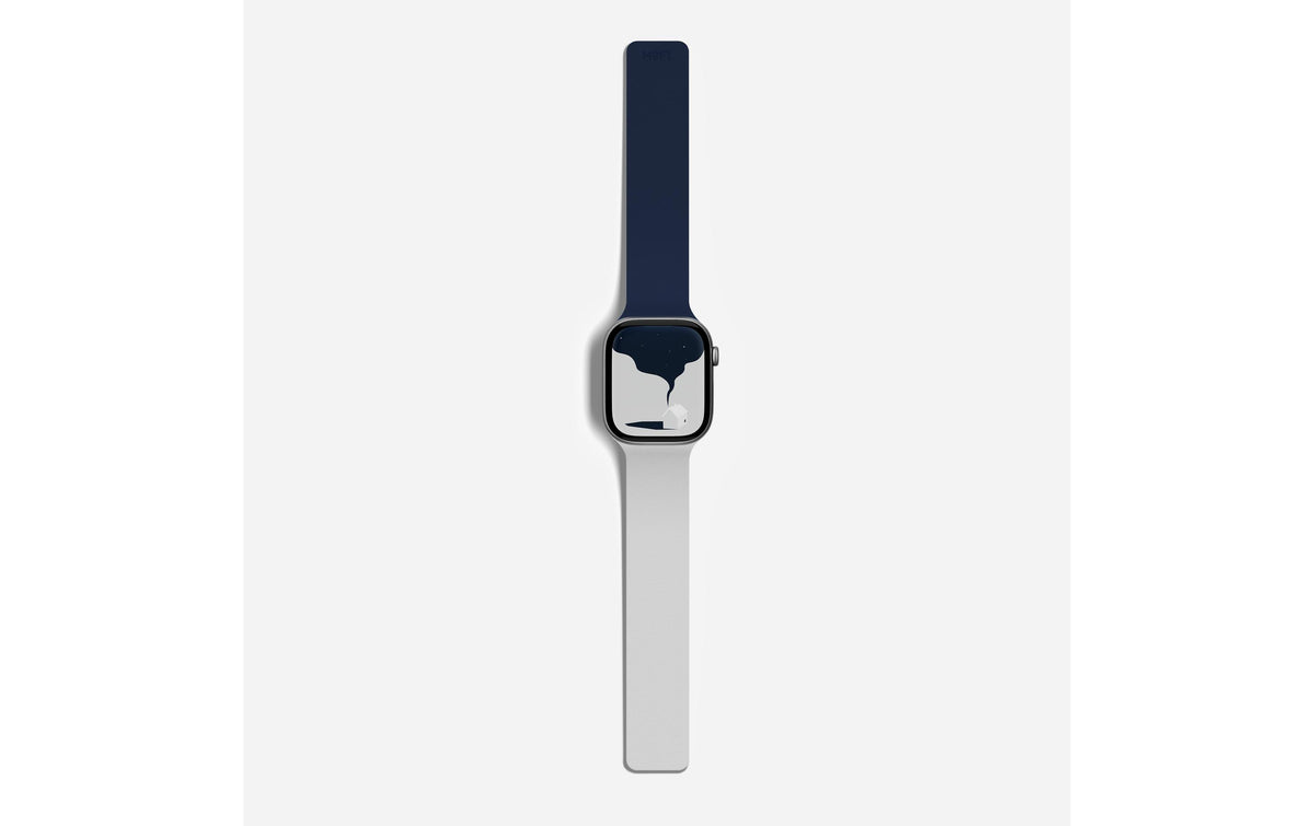 MOFT Snap Apple Watch Armband Blue/Gray, 42mm