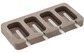 Blomsterberg Glaceform Classic für 4 Stück Silikon, Latte