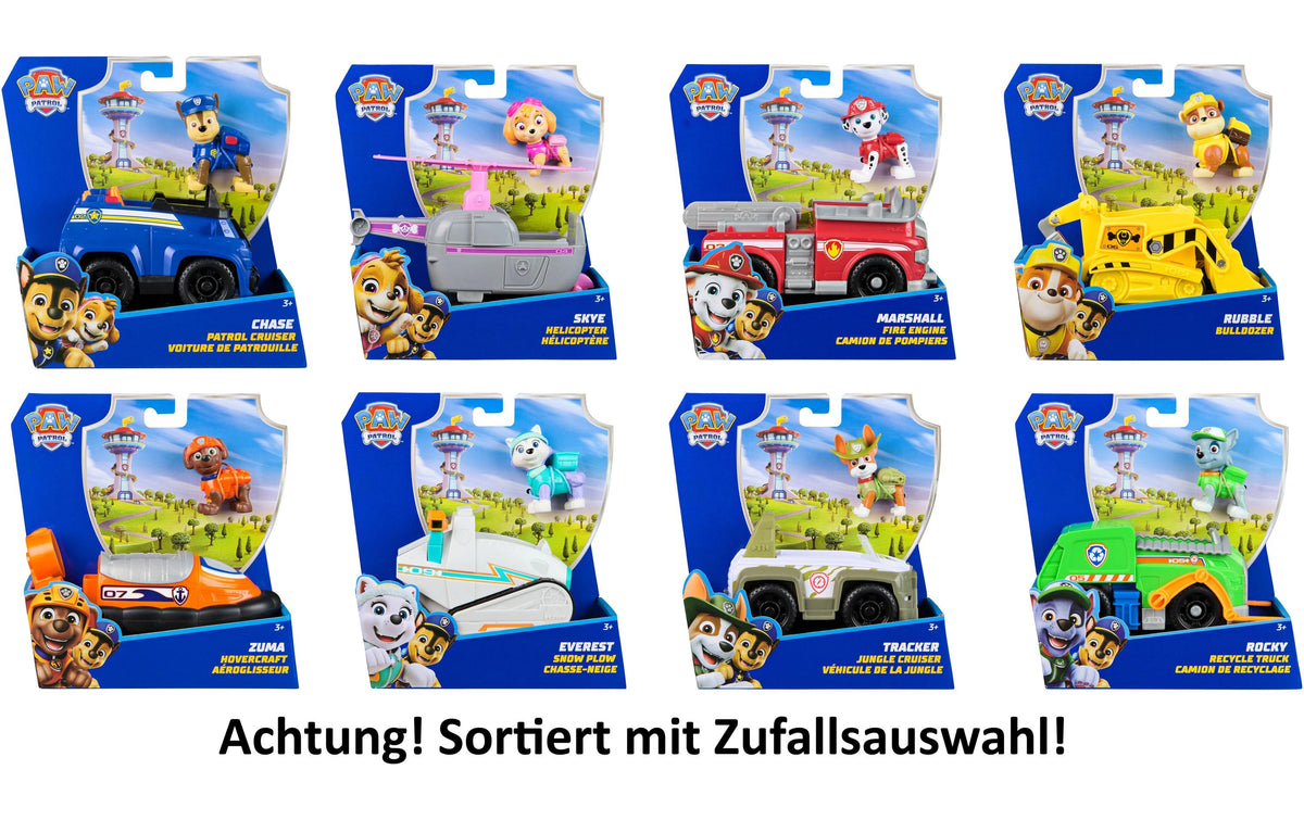 Paw Patrol Basic Vehicles Assortiert