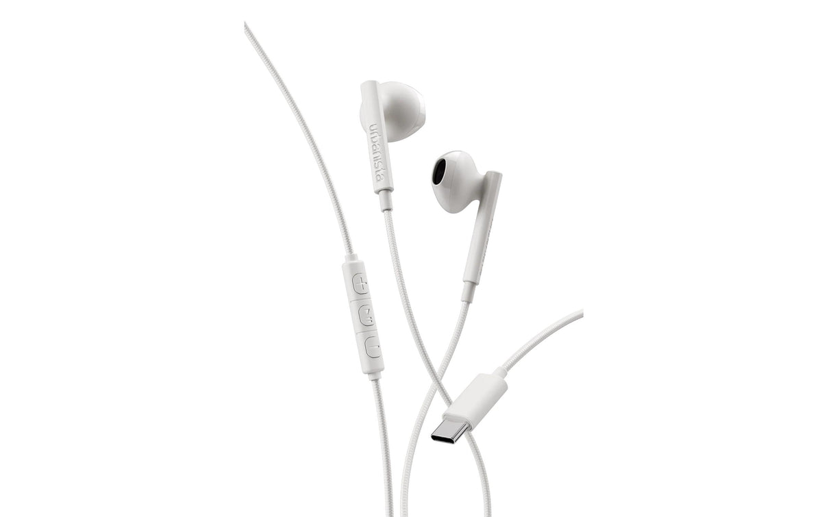 Urbanista In-Ear-Kopfhörer San Francisco 2 Weiss. kabelgebunden