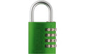 ABUS 145/40 grün Lock-Tag Vorhangschloss