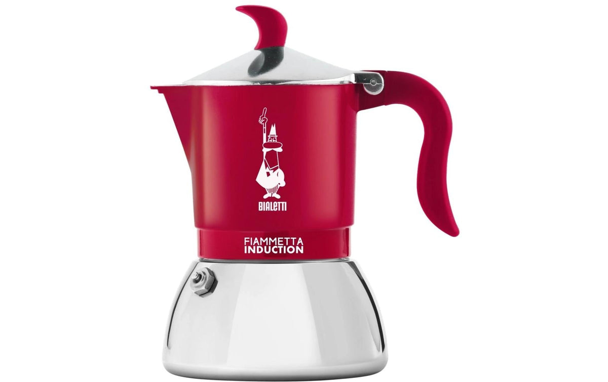 Bialetti Fiametta 2 Tassen Candyland rot