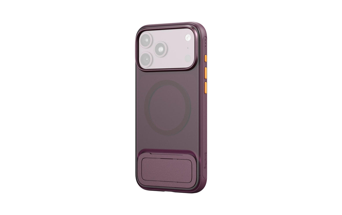 SmallRig CS-S1 Phone Case with Stand for iPhone 18 Pro / 17 Pro (Dark Cherry)