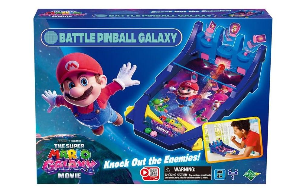 Super Mario Battle Pinball Mario Bros Galaxy Movie 2