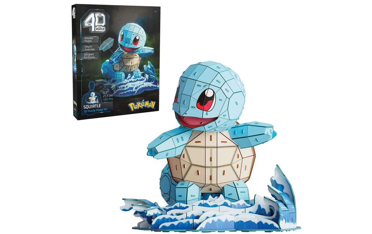 4D Build Pokémon Squirtle 24 cm
