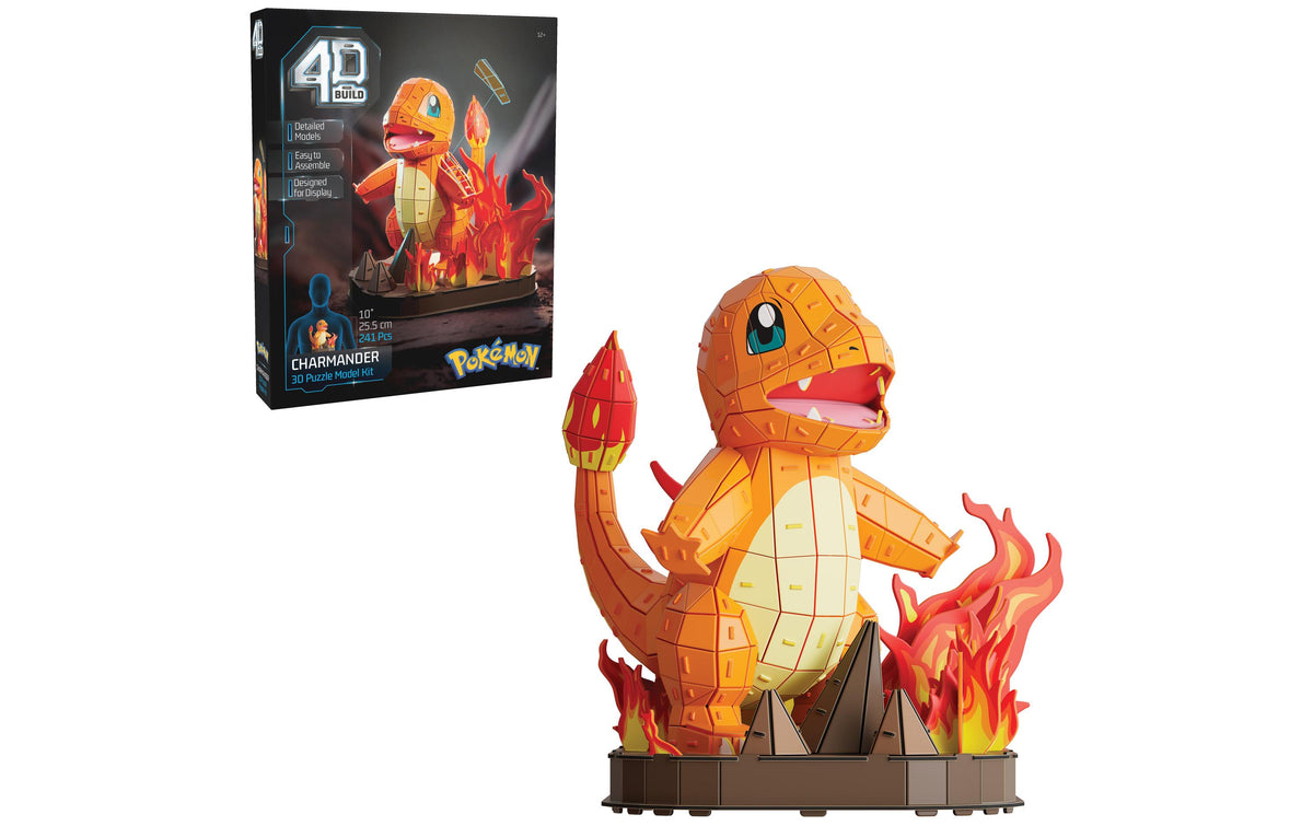 4D Build Pokémon Charmander 26cm