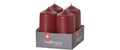 balthasar Zylinderkerzen 4er Set 4x8 cm (DxH), Antikrot