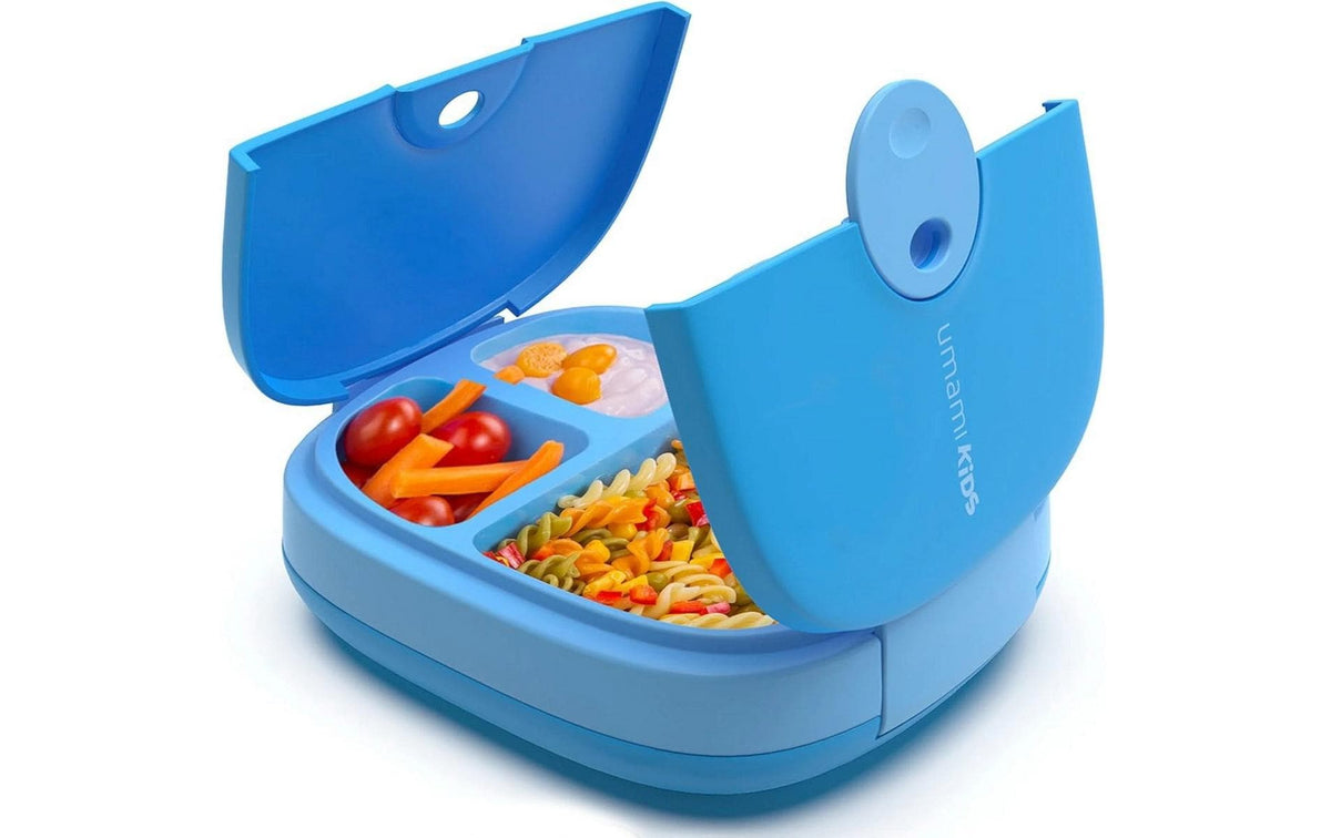 Umami Lunchbox Bento Kids mit Besteck, Blau