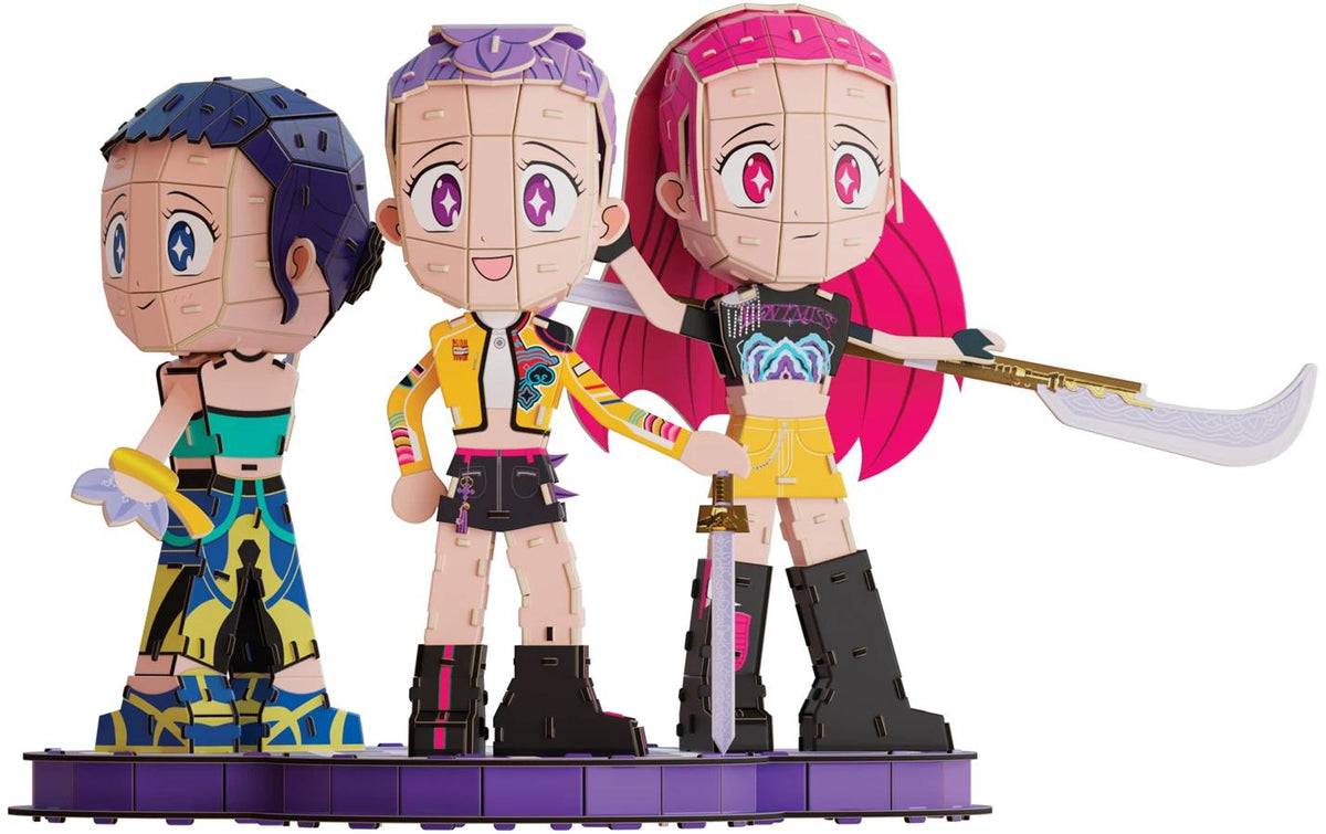 4D Build K-Pop Huntrix Chibi Set