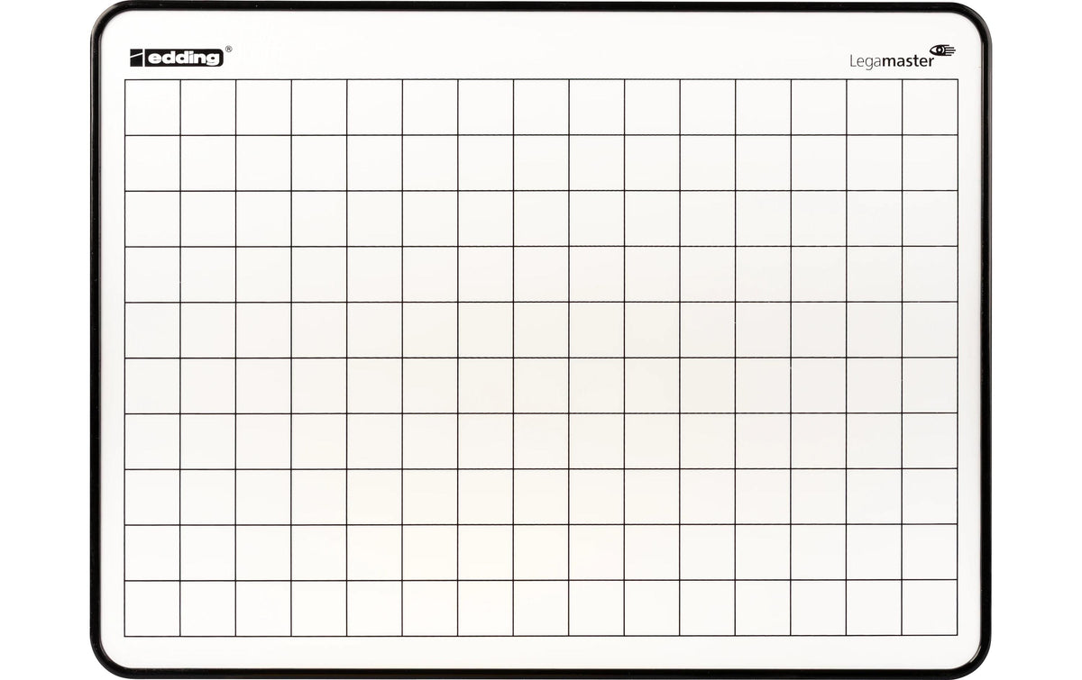 Legamaster Lerntafel lackiert, 10 Stück 2 seitig blanko/kariert, 229x305 mm