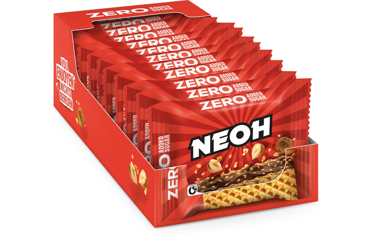 NEOH Hazelnut Crunch Waffle 12x21g