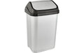 keeeper Abfallbehälter Schwingdeckel 25 l light silver, swantje