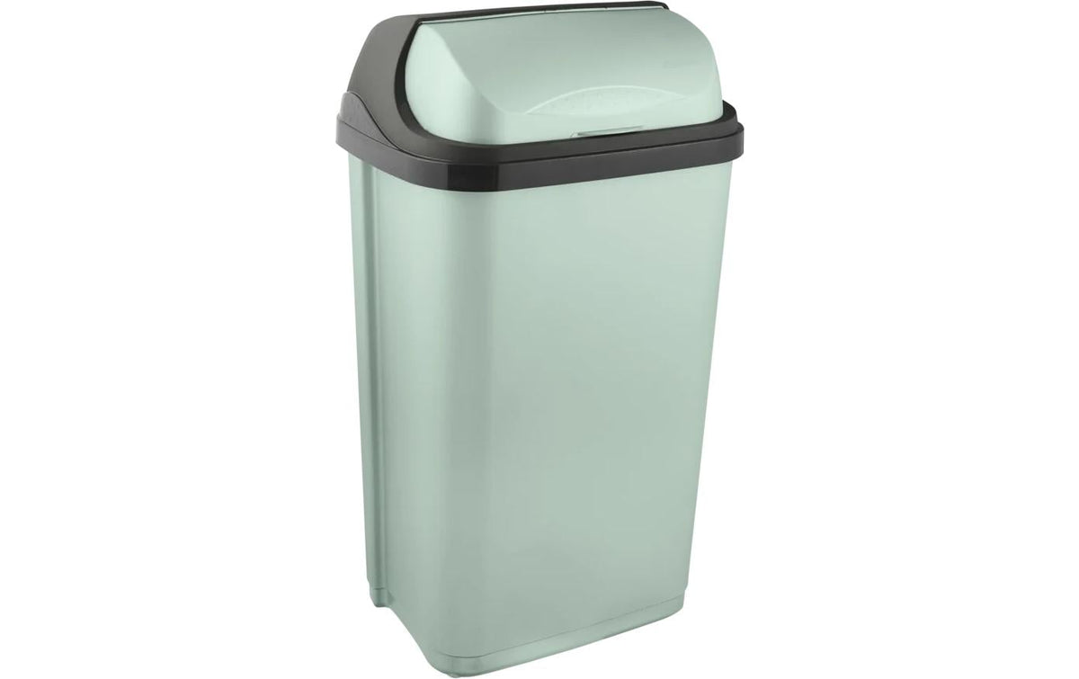 keeeper Abfallbehälter Rolldeckel 50 l soft green, rasmus