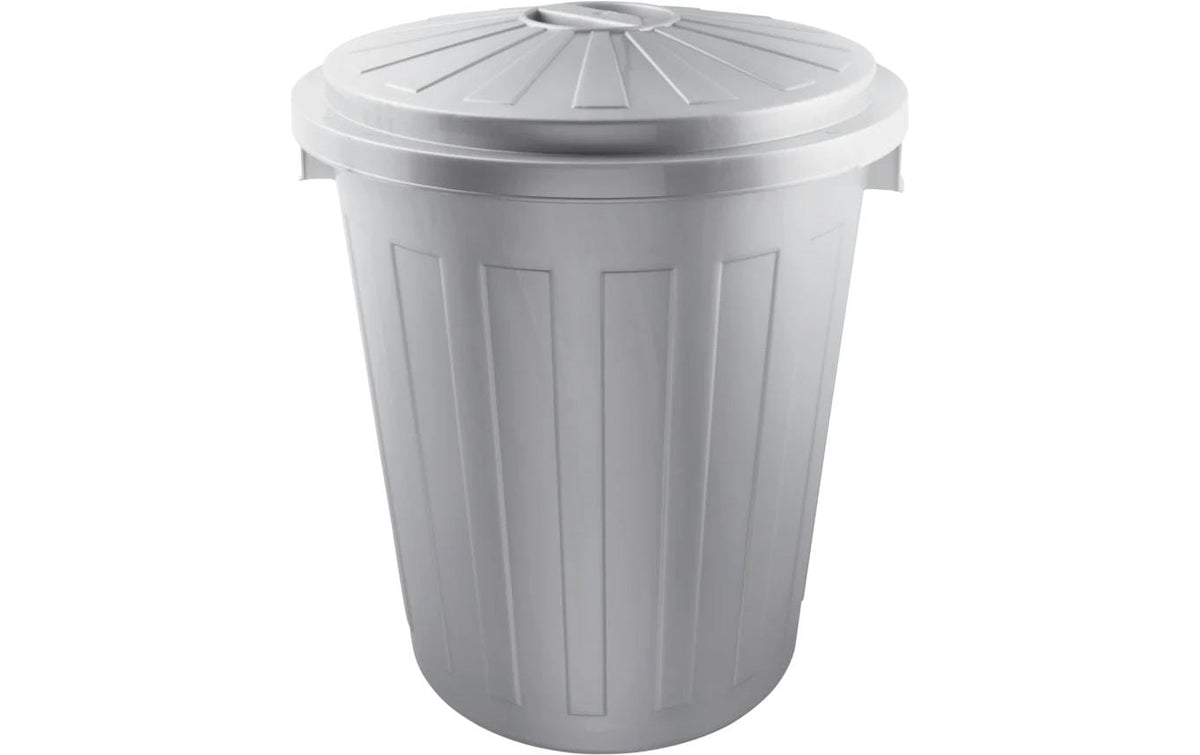 keeeper Supermax-Tonne 50 l light silver, mats