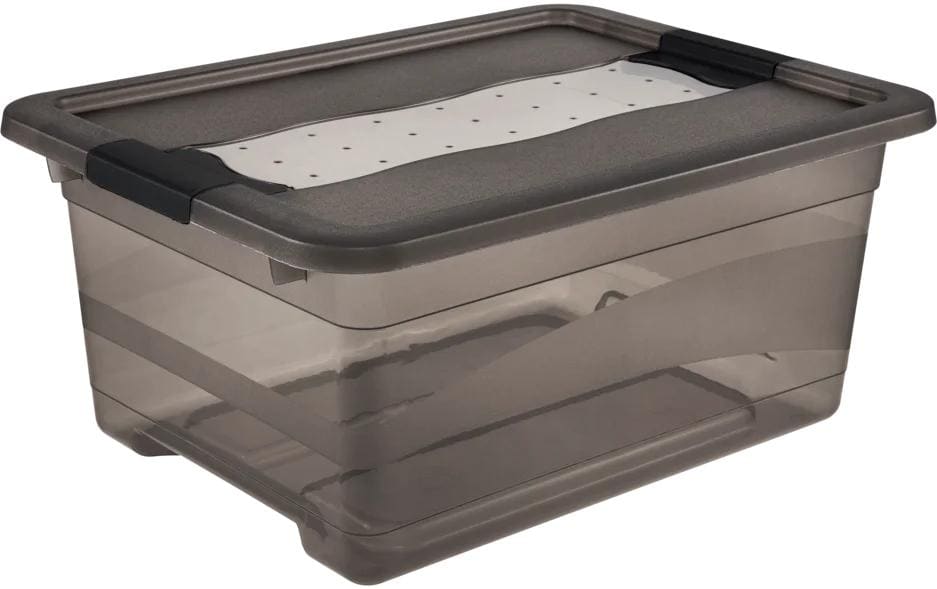 keeeper Kristallbox 12 l, cornelia crystal grey (transparent)