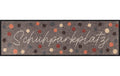 HH Salonlöwe Schuhparkplatz dots beige 30 x 100 cm