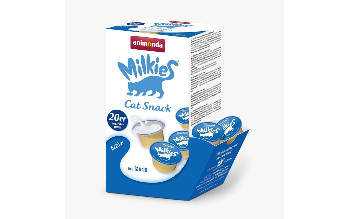 Animonda Cat Snack Milkies Cups Active 20x15g