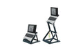 Leitz Ergo 2 in 1 Sitz-/Steh-Laptopständer verstellbar, dunkelgrau