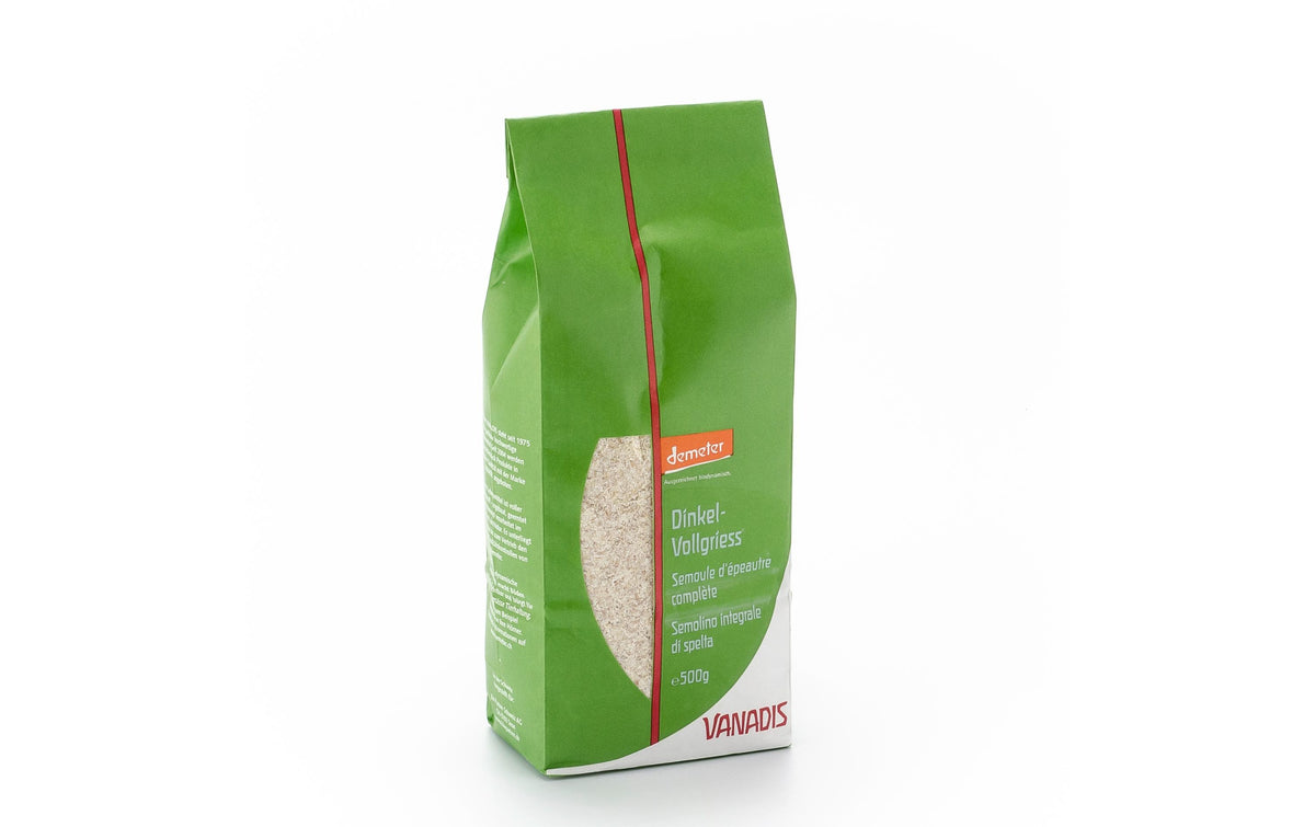 Griess Dinkel voll (Bioverita) 500g
