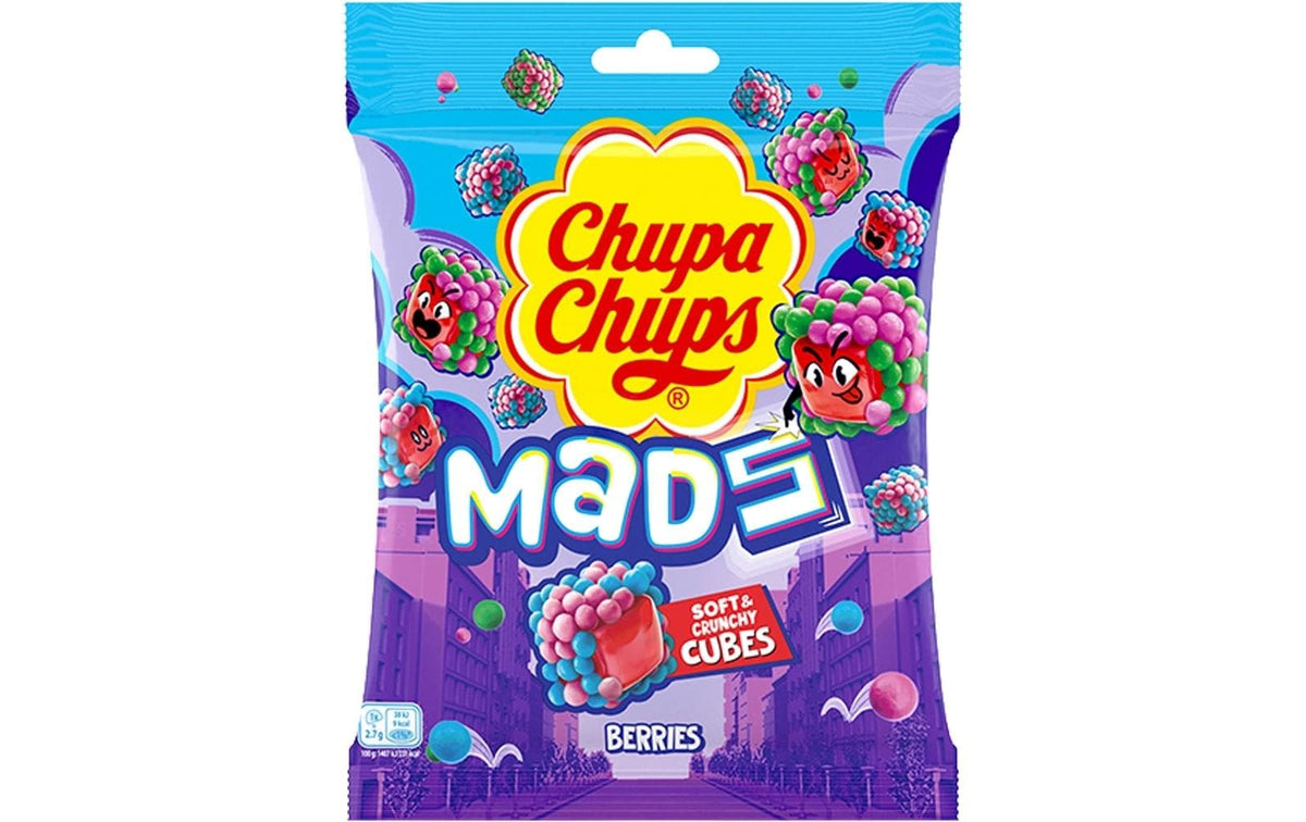 Chupa Chups Mads Berry 115g