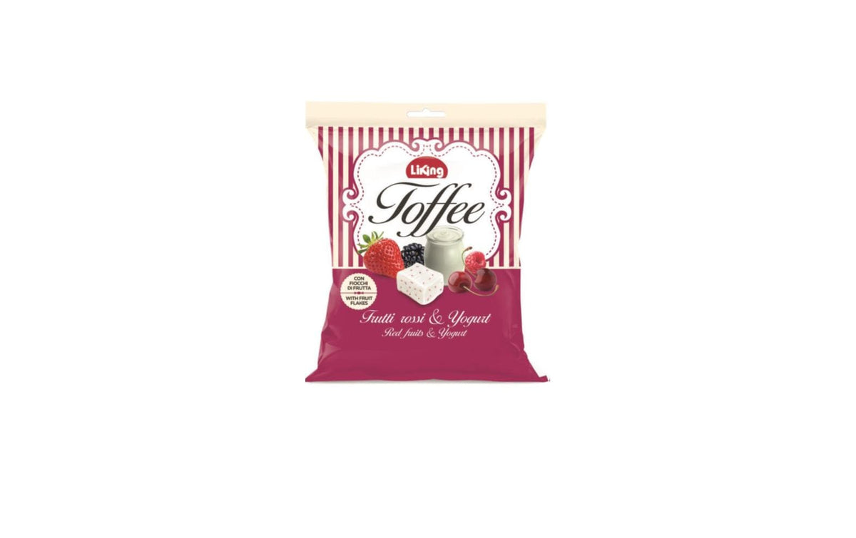 Liking Toffee rote Früchte & Joghurt 175g