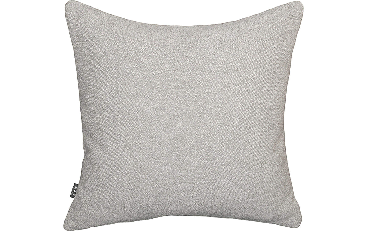 Hubatka Kissenhülle Bouclé, silber Kissenhülle 45x45cm mit Reissverschluss