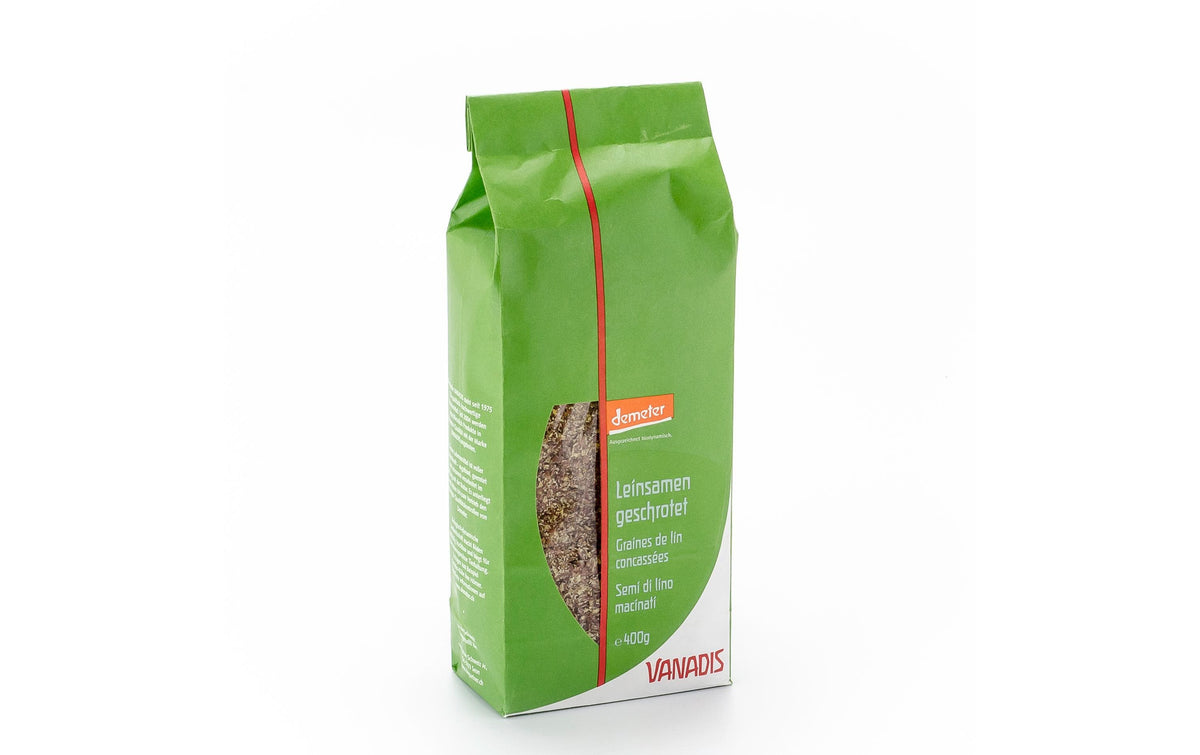 Leinsamen geschrotet 400g