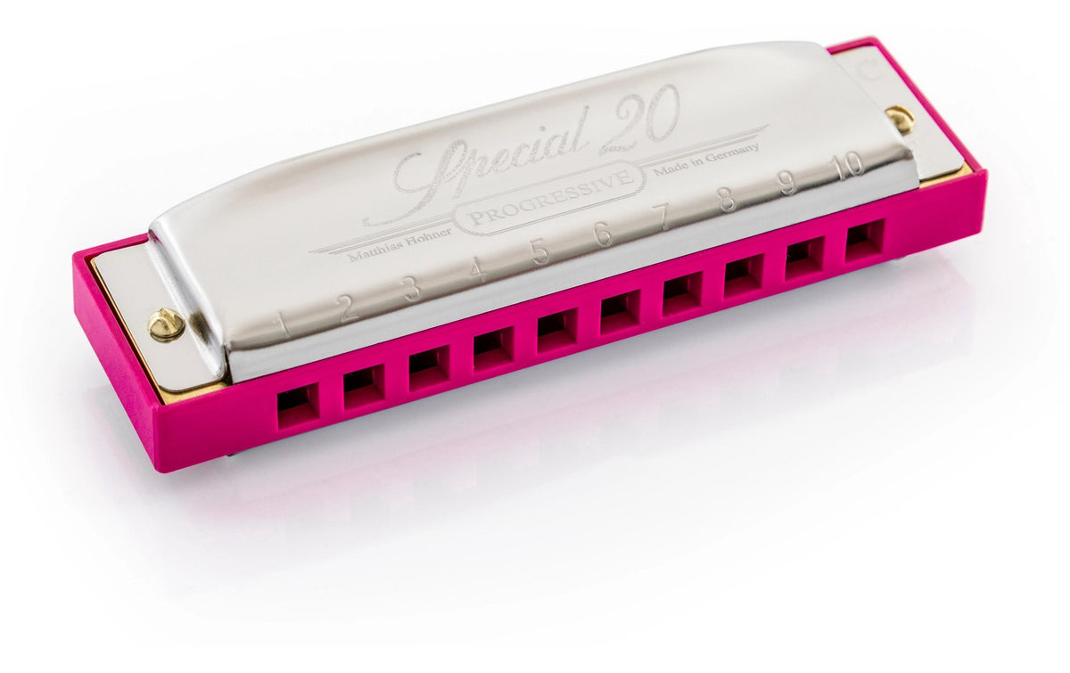 Hohner Special 20 C-Dur Pink Mundharmonika, diatonisch