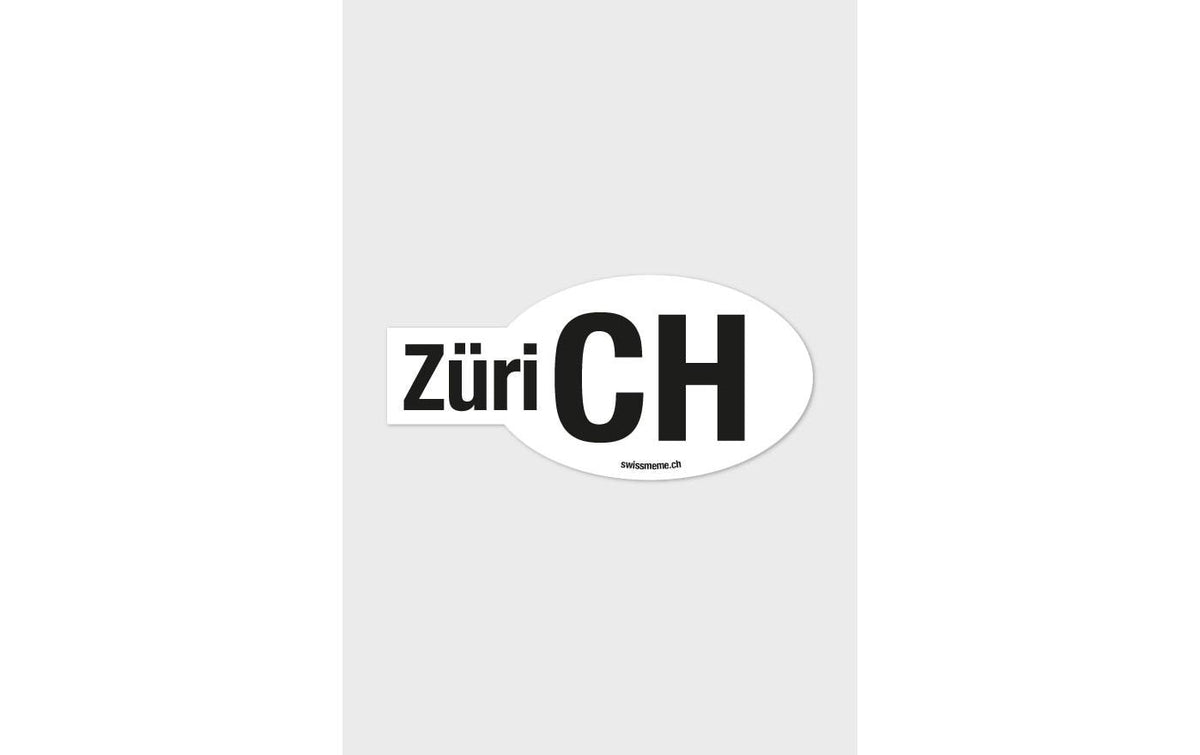 Swissmeme Sticker ZüriCH