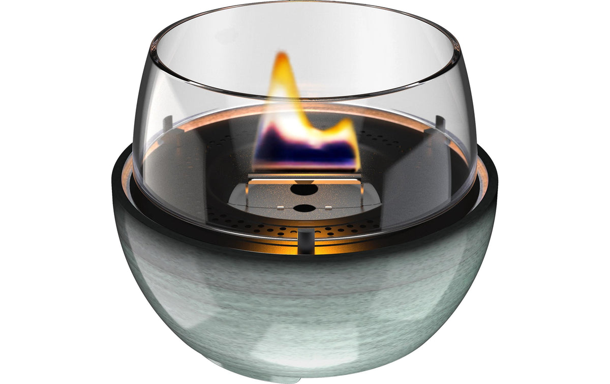 Tenderflame Tischkamin Tulip 14 Reactive Glaze, grün
