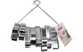 Zenker Ausstecher Set Cookie Cutters 10-tlg Weihnachtsmotive & Ganzesjahresmotive