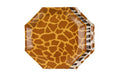 Partydeco Teller Safari Tiermuster Papier Mehrfarbig Ø 23 cm