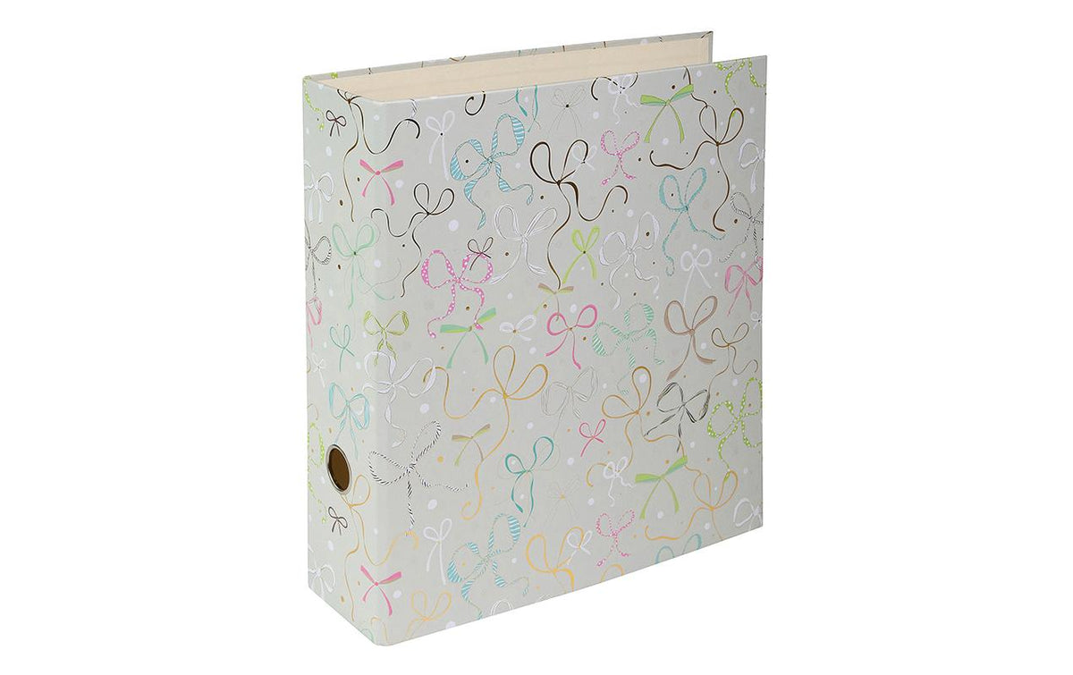 Goldbuch Ordner Ribboné taupe A4, 8 cm breit