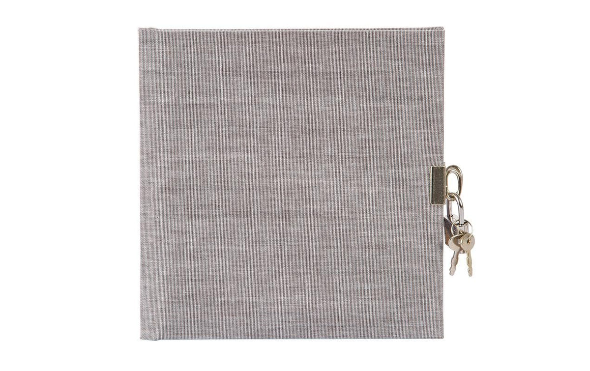 Goldbuch Tagebuch Summertime grau Grösse: 16.5x16.5 cm, 96 Seiten