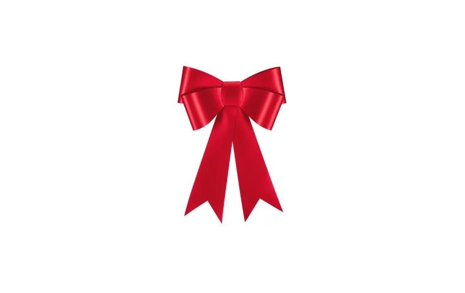 Partydeco Schleife Papier, 24 x 35 cm, Rot