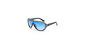 OKKIA CLUB  PANAREA TRANSP. SMOKE Sonnenbrille, Light Blue Lens