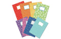 Papierdrachen Heftumschläge DIN A4, Papier, Regenbogen, Set 1, 8er Set