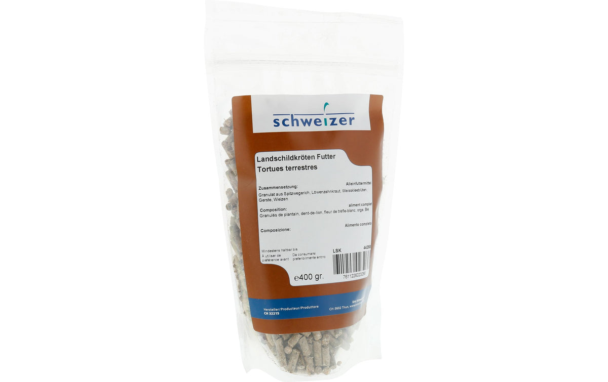 Schweizer Landschildkrötenfutter 0.40 kg