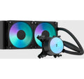 Wasserkühler Fractal Radius 240 RGB Schwarz