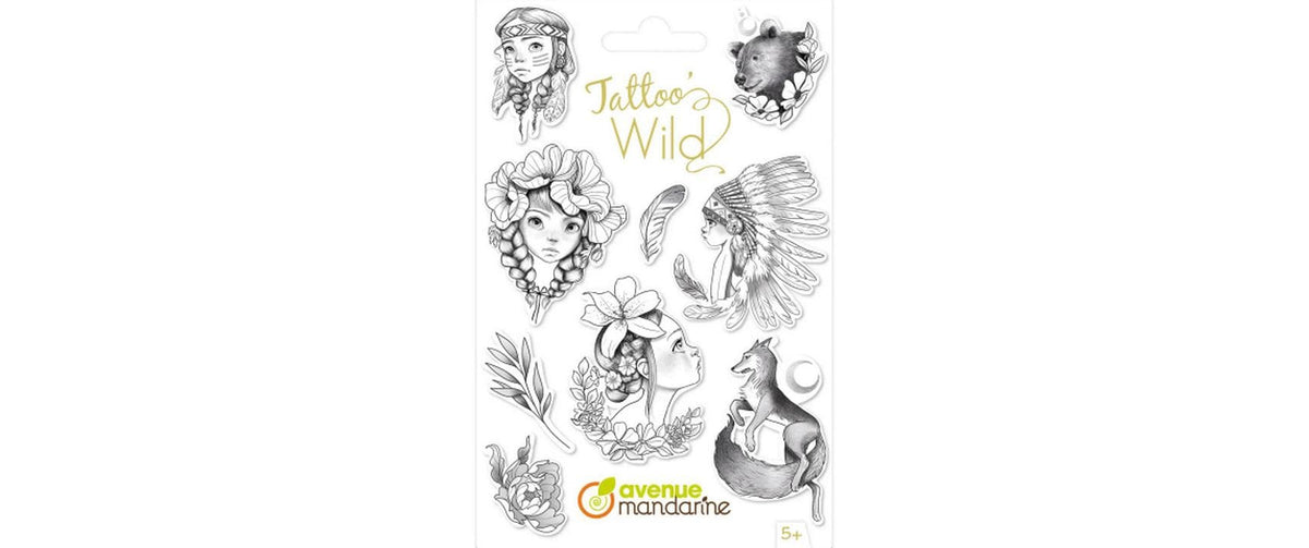 Avenue Mandarine Tattoo Mania Wild 21 Stück