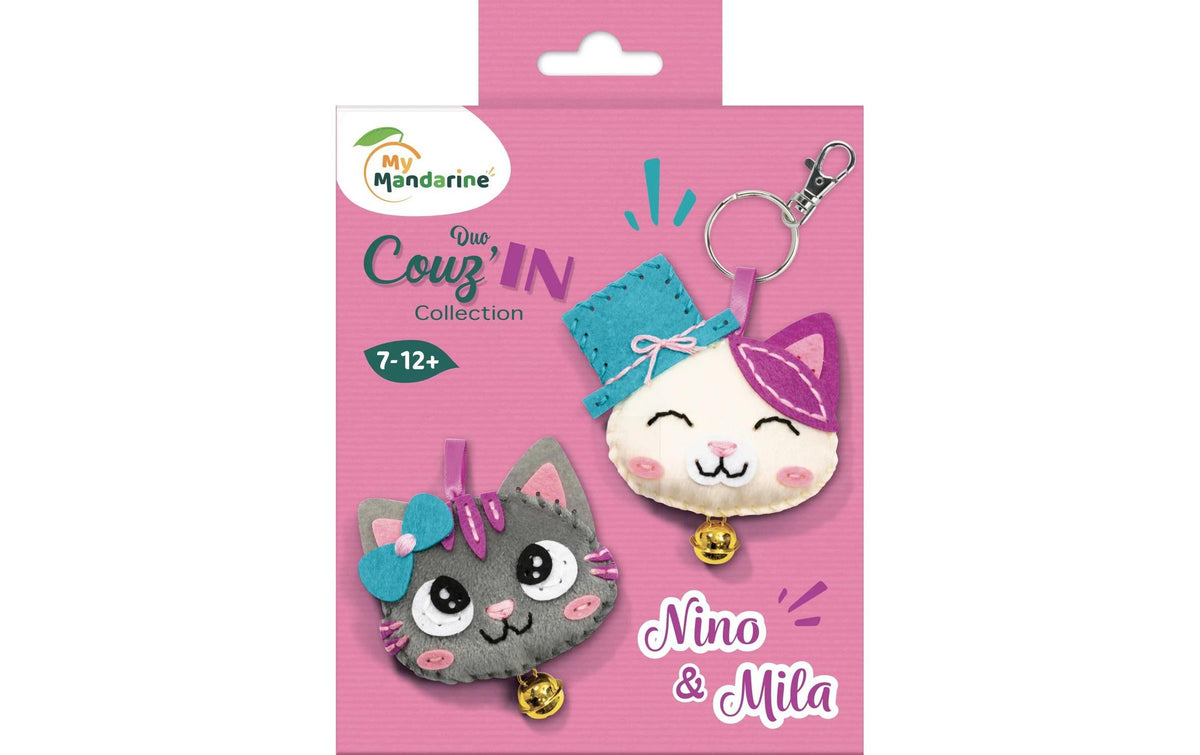 Avenue Mandarine Mini CouzIn Duo Nähset Duo Katze, inkl. Anleitung