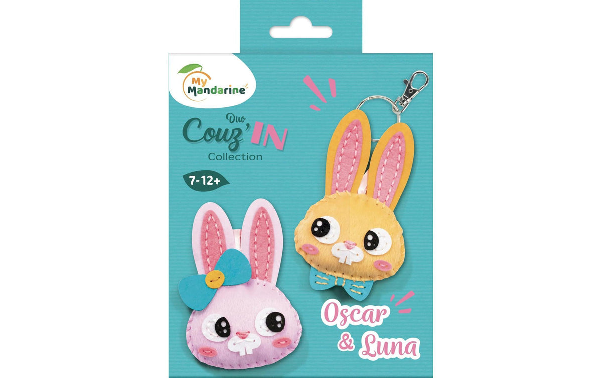 Avenue Mandarine Mini CouzIn Duo Nähset Duo Kaninchen, inkl. Anleitung