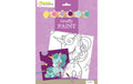 Avenue Mandarine Graffy Paint Einhorn 20x20 cm, 6 Farben, 1 Pinsel